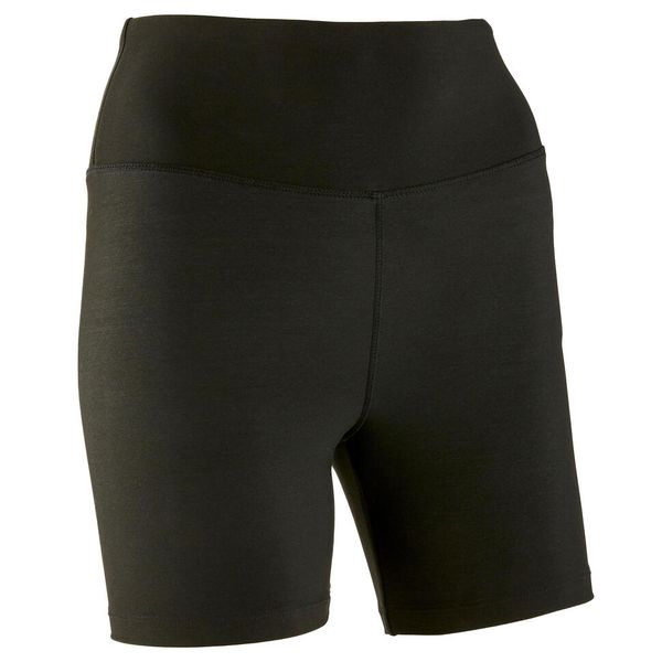 Domyos Women's Fitted Fitness Cardio Shorts - Black