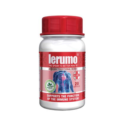 Lerumo - African Traditional Herbs 90 Capsules Image