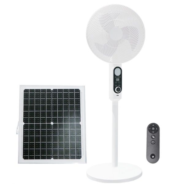 Solar Fan Rechargeable Fan 36hrs Working Time.