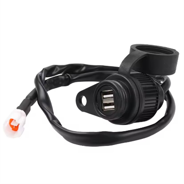 Motorcycle Double Usb Charger Socket for Yamaha Compatible with Universal