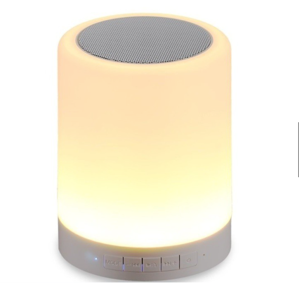 Bluetooth Speaker With Night Light Lamp