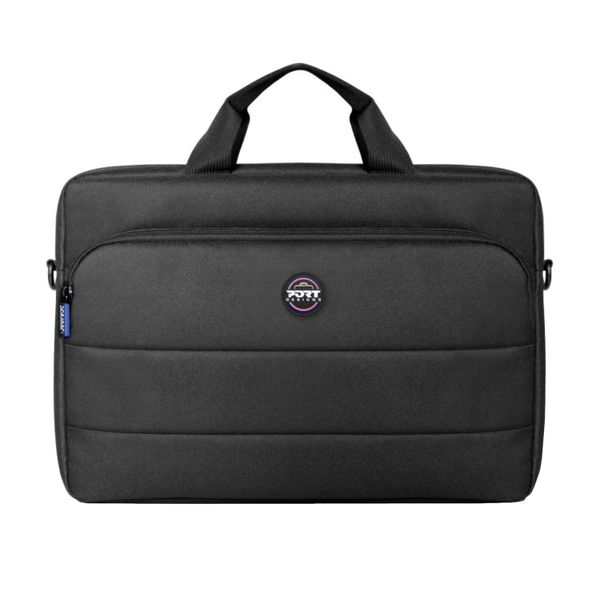 Port Designs Portland II Eco 14/16 Essential Top Loading Laptop Bag - Grey