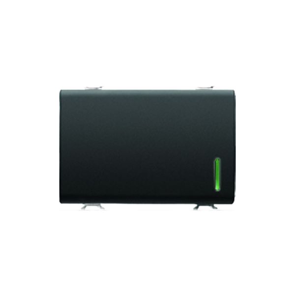 Gewiss - Chorus 1L1W 3M Switch Module Black