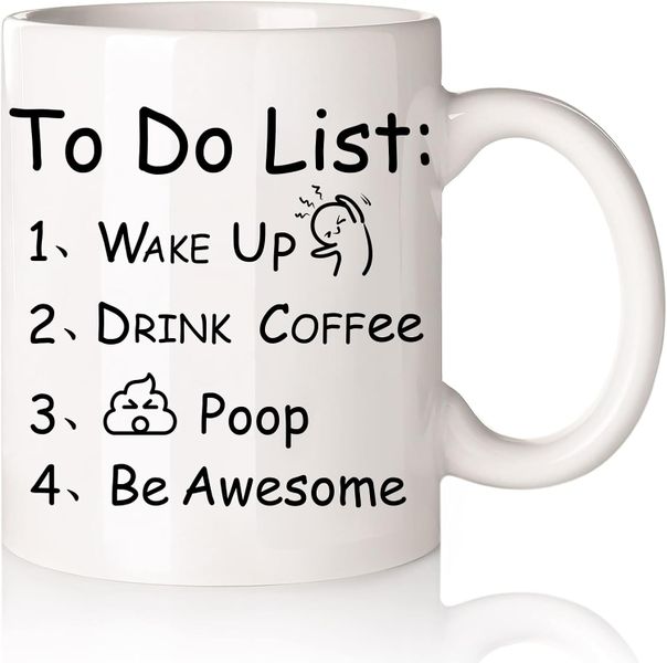 To Do List-Father's Day-Valentines-Mother's Day-Christmas Mug