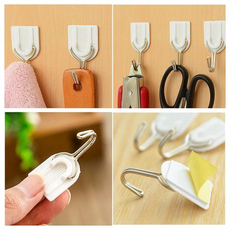 Self adhesive picture hooks