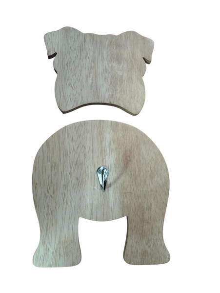 Dog Bumz Leash Holder Bulldog