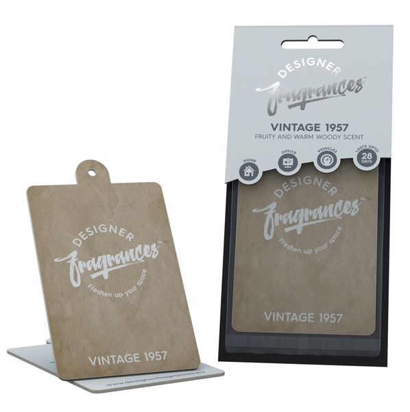 Designer Fragrances Vintage 1957 Car Air Freshener bundle x 3