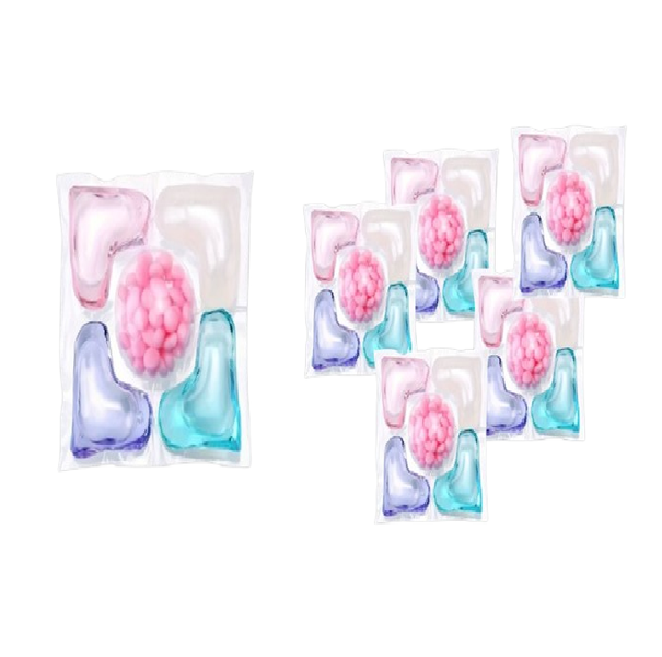 5 in 1 Detergent Pods with Fabric Softener - 113 Pieces -CTS