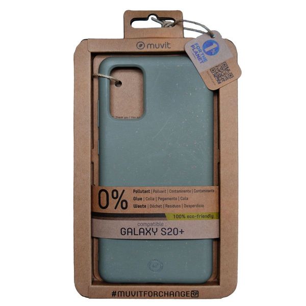 Muvit Bambootek Case for Samsung Galaxy S20 Plus - Moss
