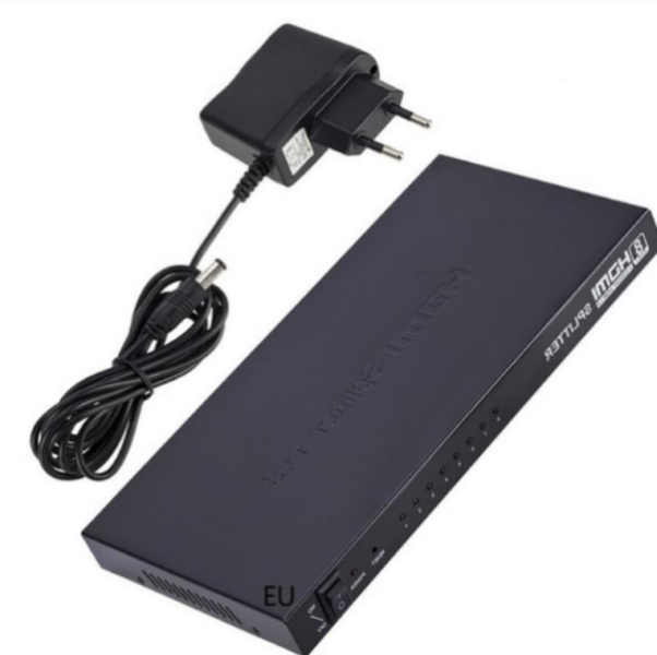 SE-L67 HDMI Splitter With 8 Ports UHD 4K x 2K