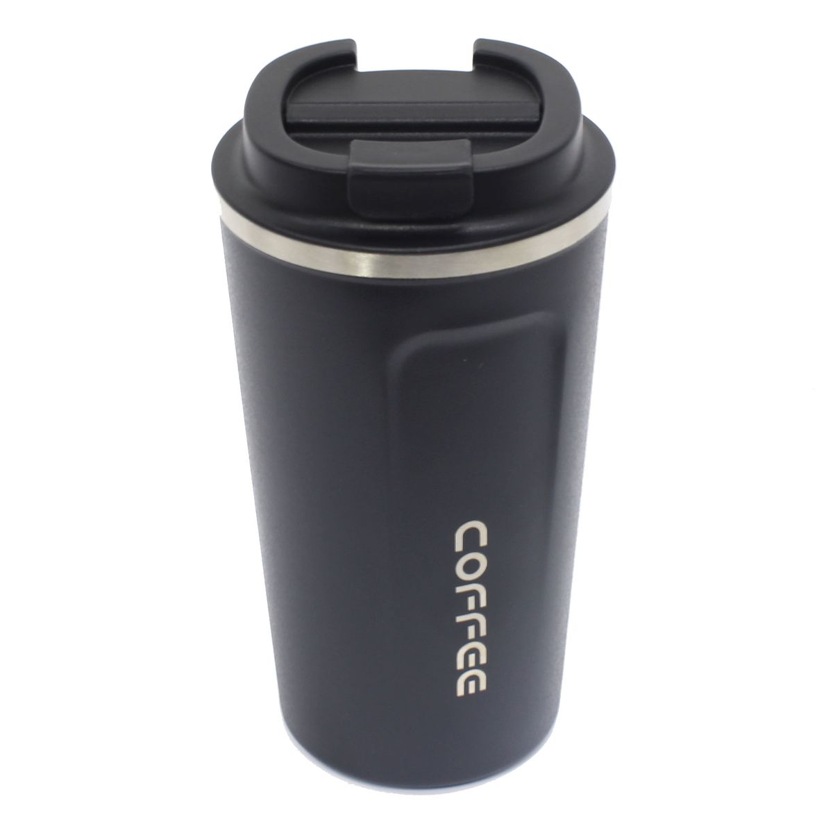 Stainless Steel Vacuum Coffee Insulated Mug 500ML - Black | Shop Today ...