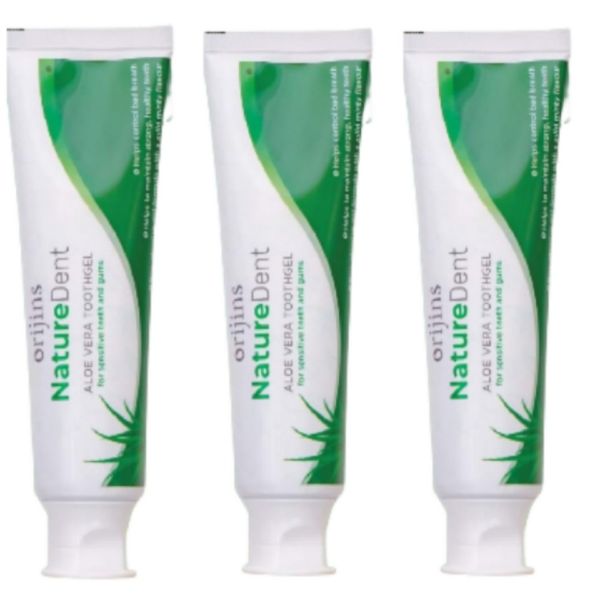 Orijins Naturedent aloe vera toothgel (6 x 100ml)