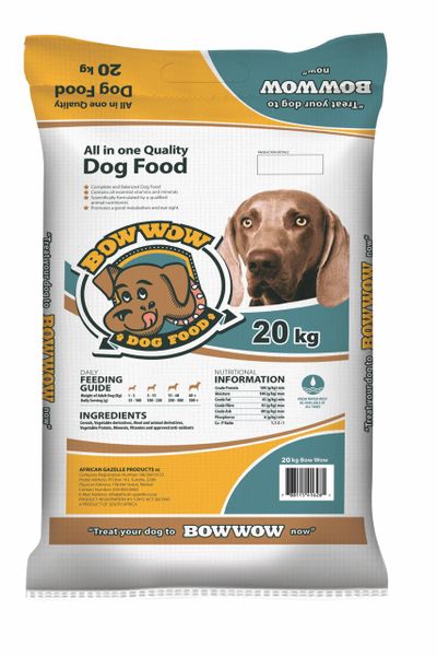 Bow Wow Adult Dog Food 20Kg