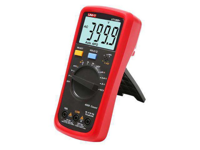 UNI-T UT136B+ Digital Multimeter 1000V AC/DC 10A Max Display 4000