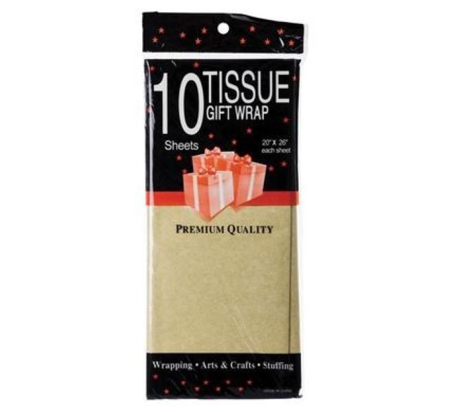 Gold Tissue Paper- 10 x 2