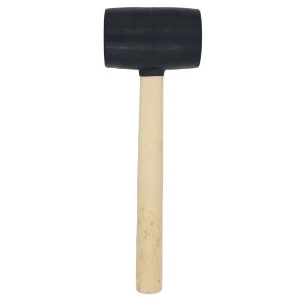 1kg Black Brick Hammer Knock Hammer Wooden Handle