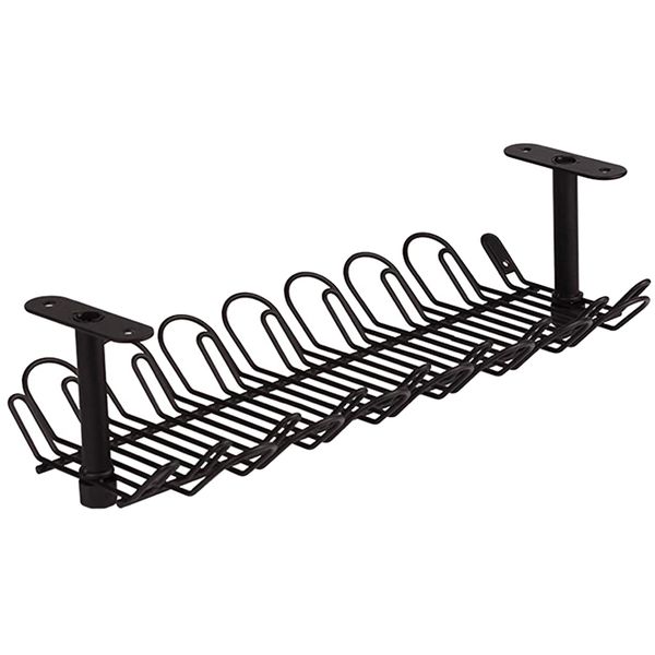 Home Office Under Table Cable Jumbo Storage Rack (72cm)