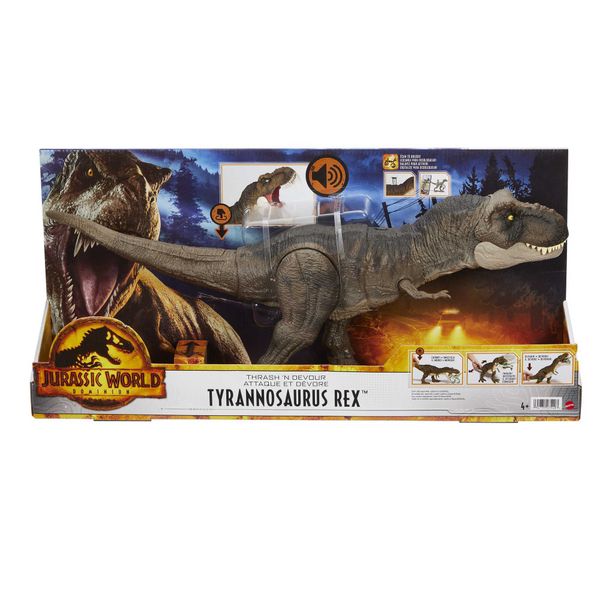 Jurassic World Thrash 'N Devour Tyrannosaurus Rex Figure