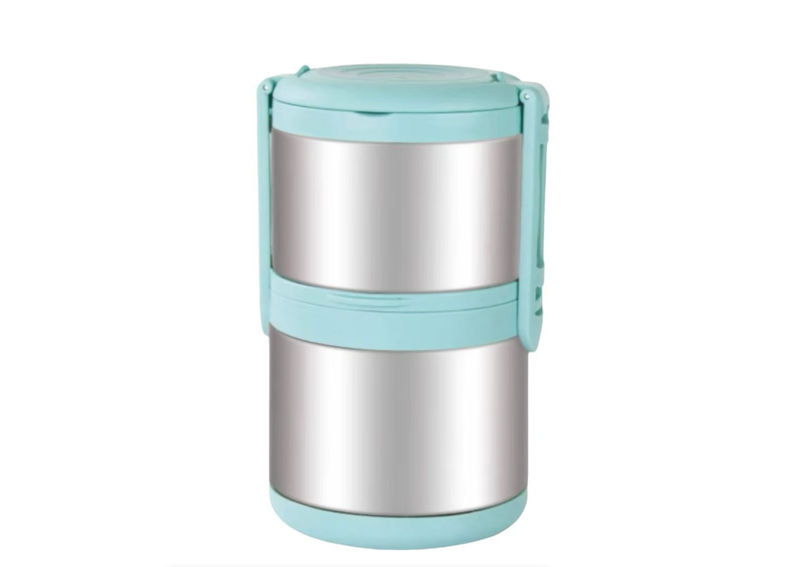 2 Layer Insulated Stainless Steel Thermal Lunch Box