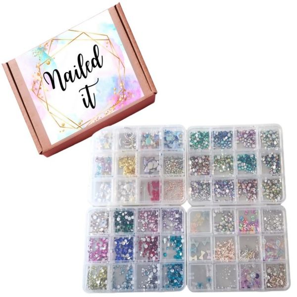 Nailed It 4 x 12 Pack Nail Art Stones