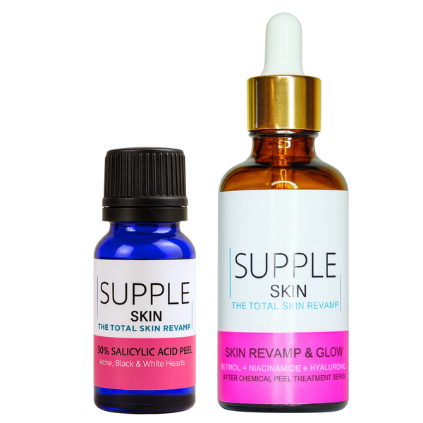 30% Salicylic Peel + Retinol, Niacinamide Serum With Tea Tree &amp; Aloe Vera