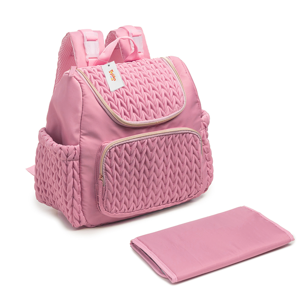 Topikakids - Multi-Pocket Diaper Bag, Insulated Pockets &amp; Stroller Straps