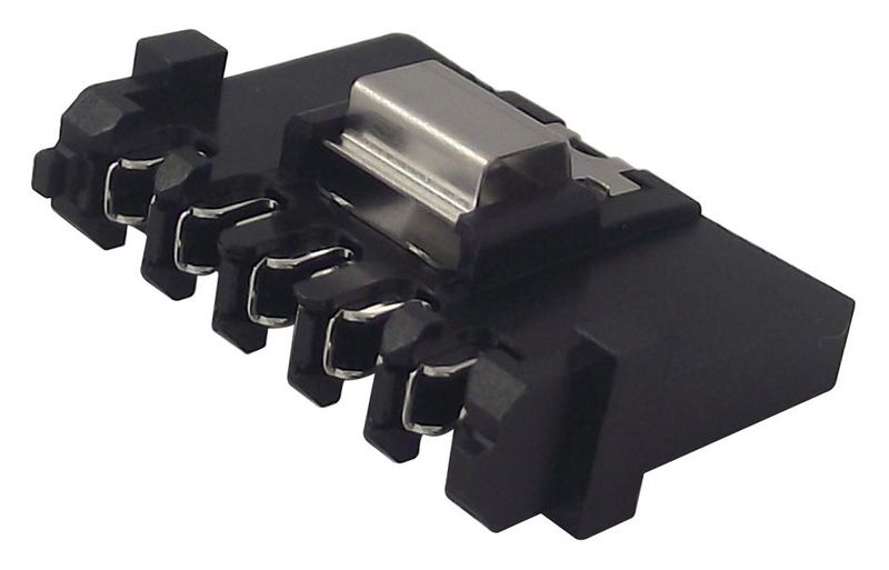 Molex (67926-0001) I/O Connector, 5 Contacts, Receptacle, SATA