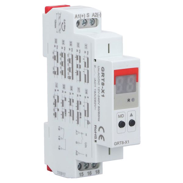 High Accuracy Time Relay with Digital Display for Industrial Control