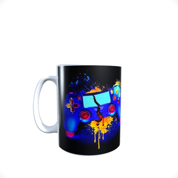 Playstation Neon Controller - Aesthetic- Coffee Mug