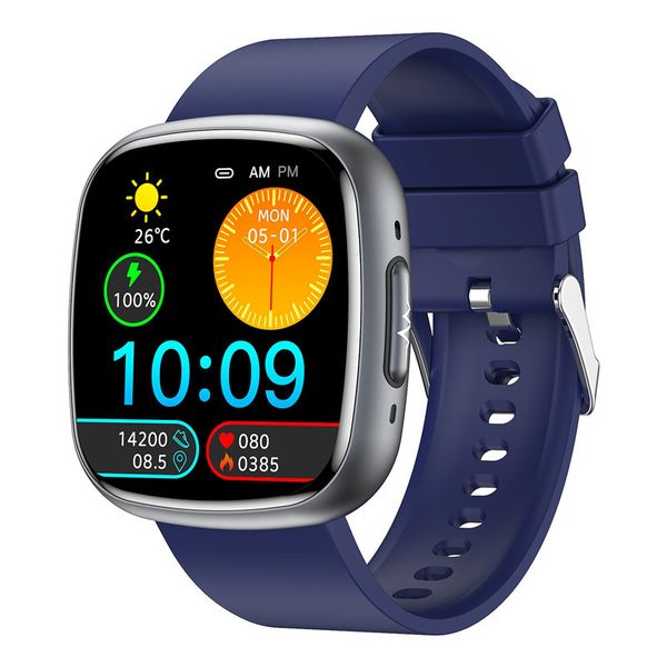 Red ET593 1.75" AMOLED ECG Smartwatch BT Call