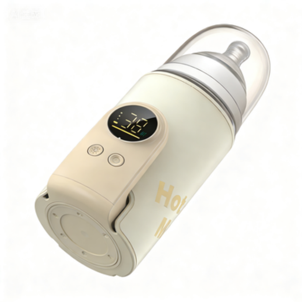 Wireless Battery-Powered Baby Bottle Insulator for Portability