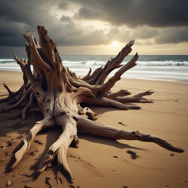 Canvas Wall Art - Driftwood 3