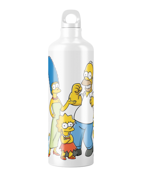 Katz Designs - Metal Water Bottle - Simpson