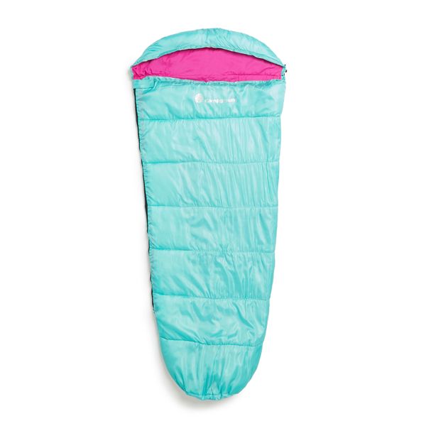 Campground Kiddies Hooded Sleeping Bag - Pink