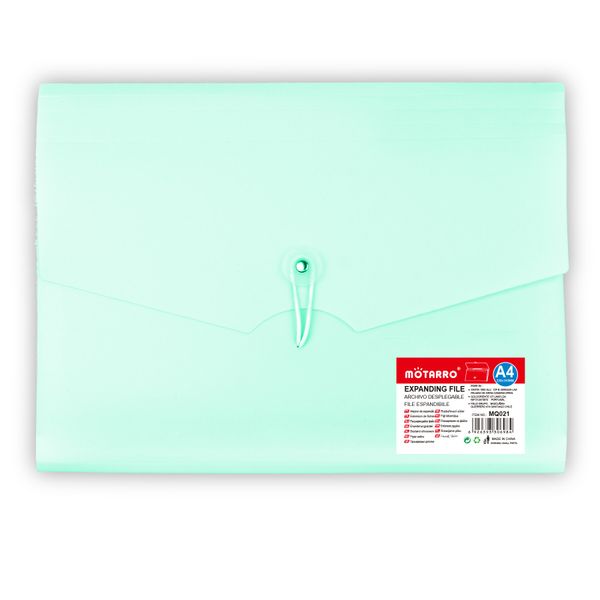 Motarro A4 Expanding File Folder - Document Organiser (330 × 240 mm)