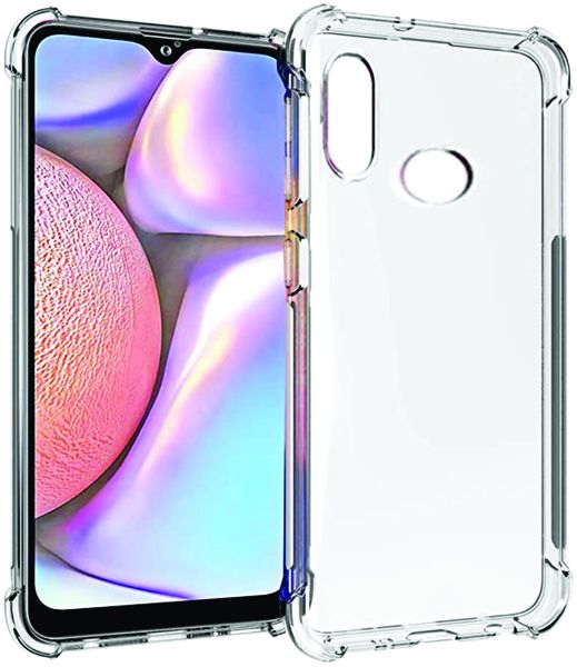 Shockproof TPU Clear Pouch Gel Case for Galaxy A10s