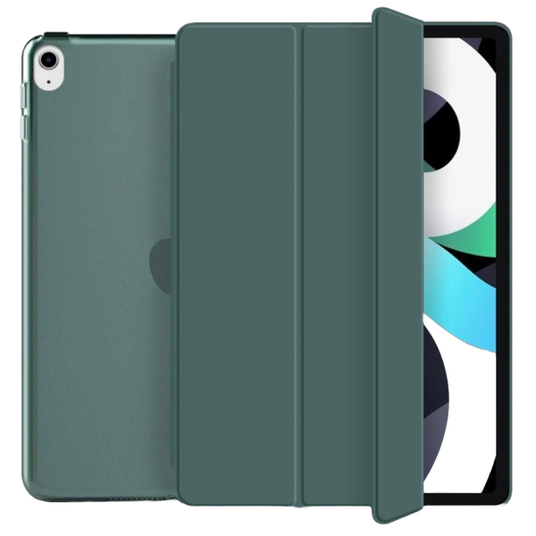 TechByte Smart Case for iPad Air 4th/5th Gen 10.9" - Tri-Fold Cover - Green