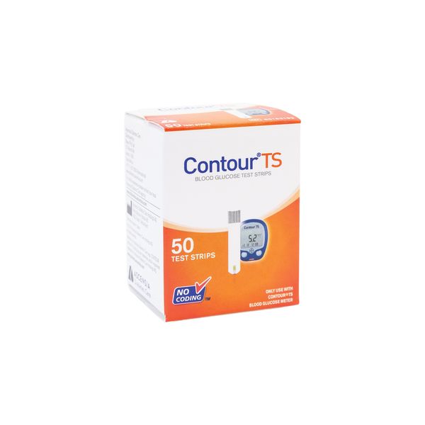 Contour TS Blood Glucose Test Strips 50's