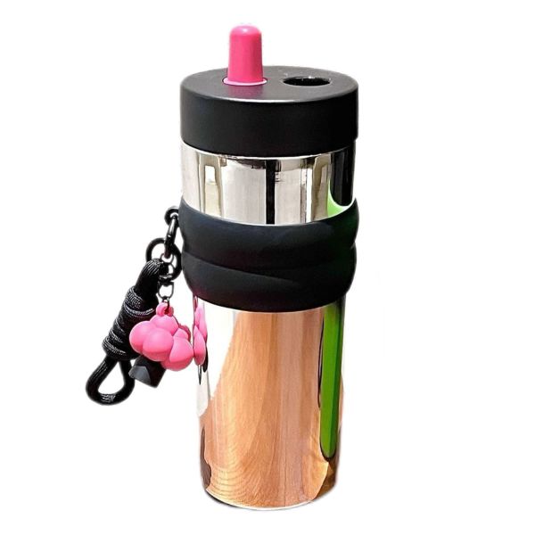 Silver 710ml Double Wall Travel Tumbler