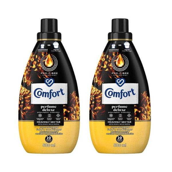 Comfort Concentrated Fabric Conditioner Heavenly Nectar - (2x 800ml)