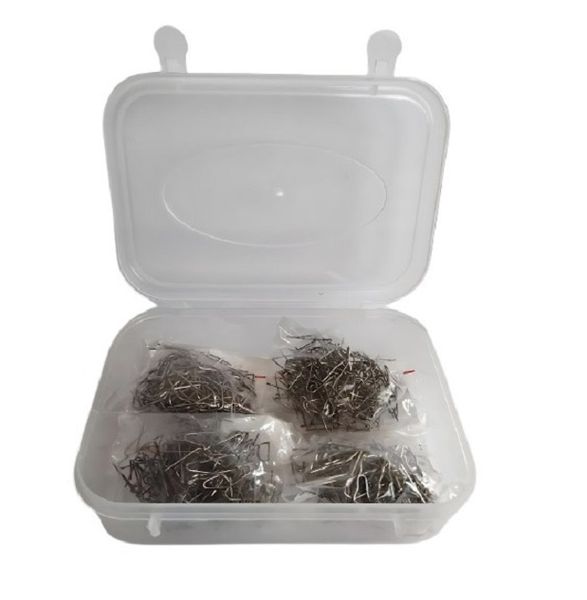 400 PC 4 Sizes Hot Staples For Plastic Welder Kit in Plastic Carry Case