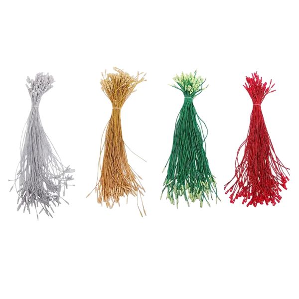 Craft Christmas Ornament &amp; Tag Hanging Strings With Snap Lock 400pcs - 20cm