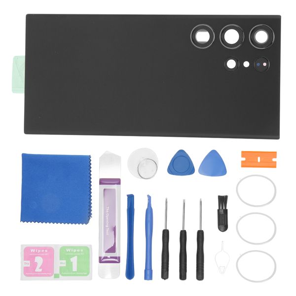 S23 Ultra Back Glass Black