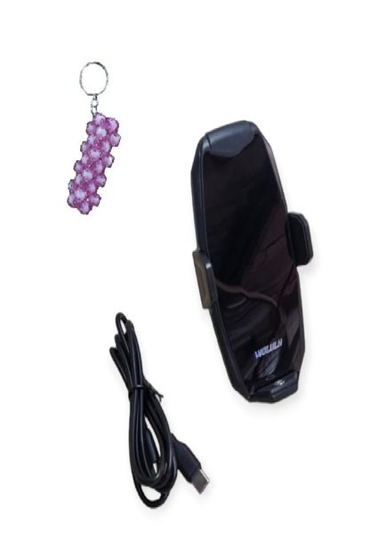 Multifunctional Wireless Car Phone Charger/Mount 15W &amp; Key Holder