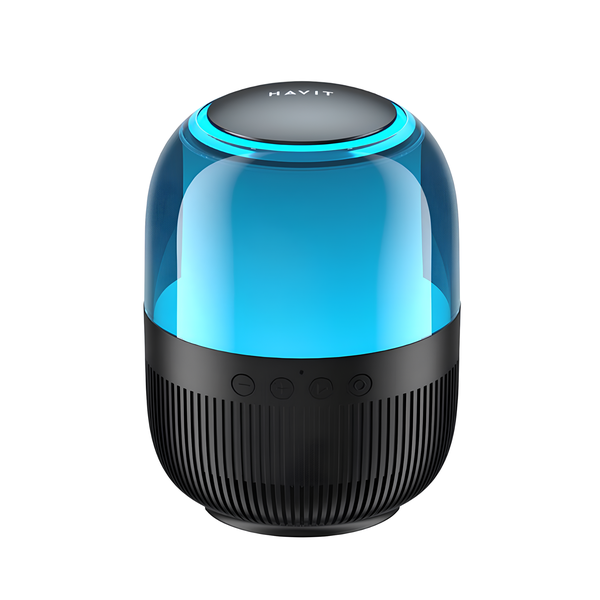 HAVIT SK889BT Multi-Colour Ambient Light Bluetooth Speaker - Black