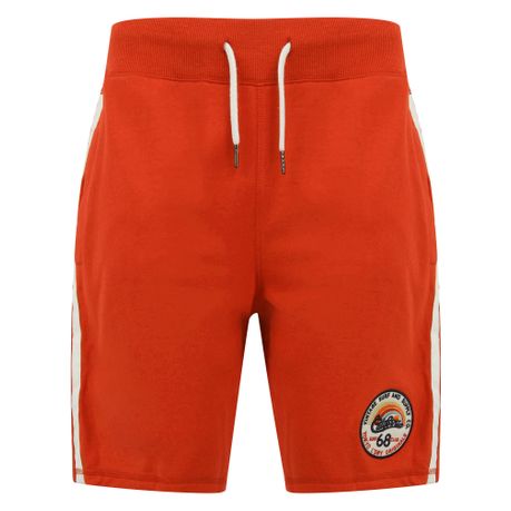 Mens red jogger online shorts