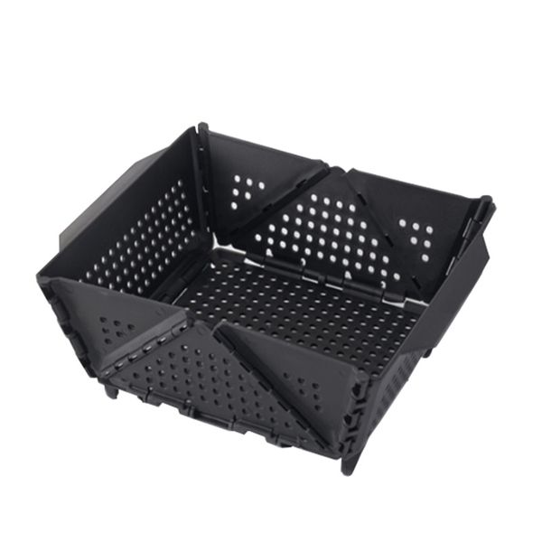 Multi-Functional Folding Storage Basket Or Drainer
