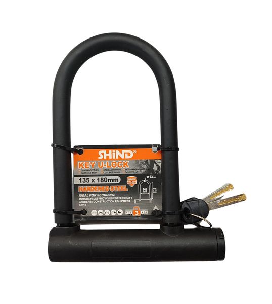 Key U-Lock - 2 Keys