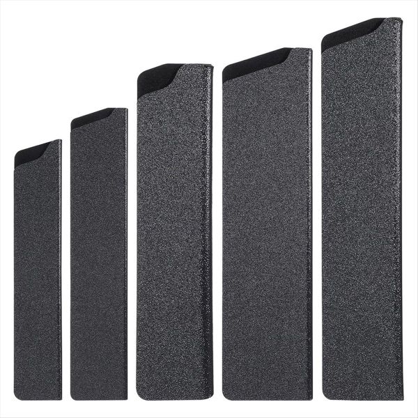 5 PCS Knife Guard Set, Universal Blade Covers, Knife Protector Sleeve with