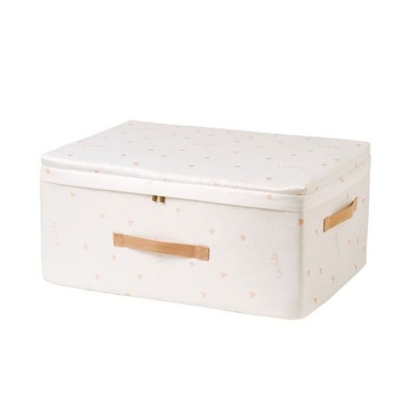 Olive Tree - Closet Organizer Storage Bag for Blankets Clothing - White